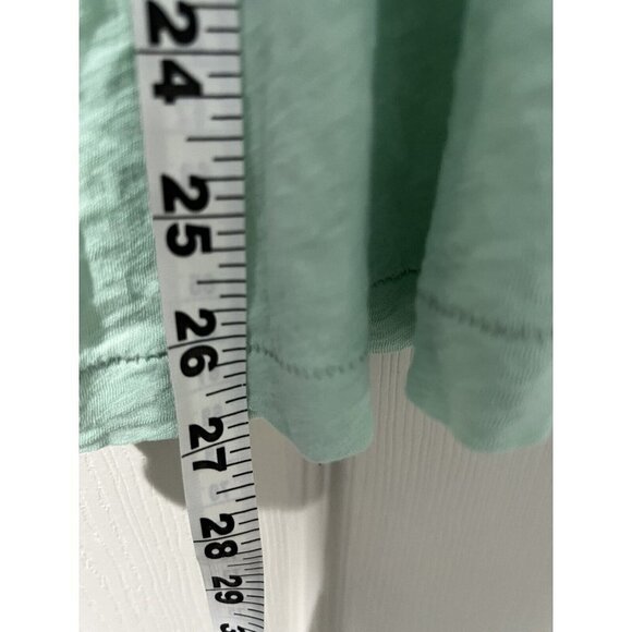 Rag & Bone Classic Beater Tank Cotton in Celadon Green Tank Green Size M - Picture 7 of 8